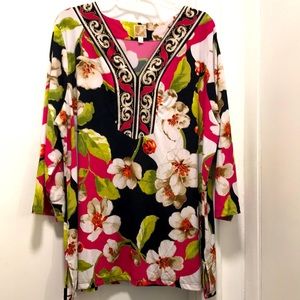 JM Floral Tunic
